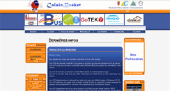 Desktop Screenshot of calaisbasket.fr